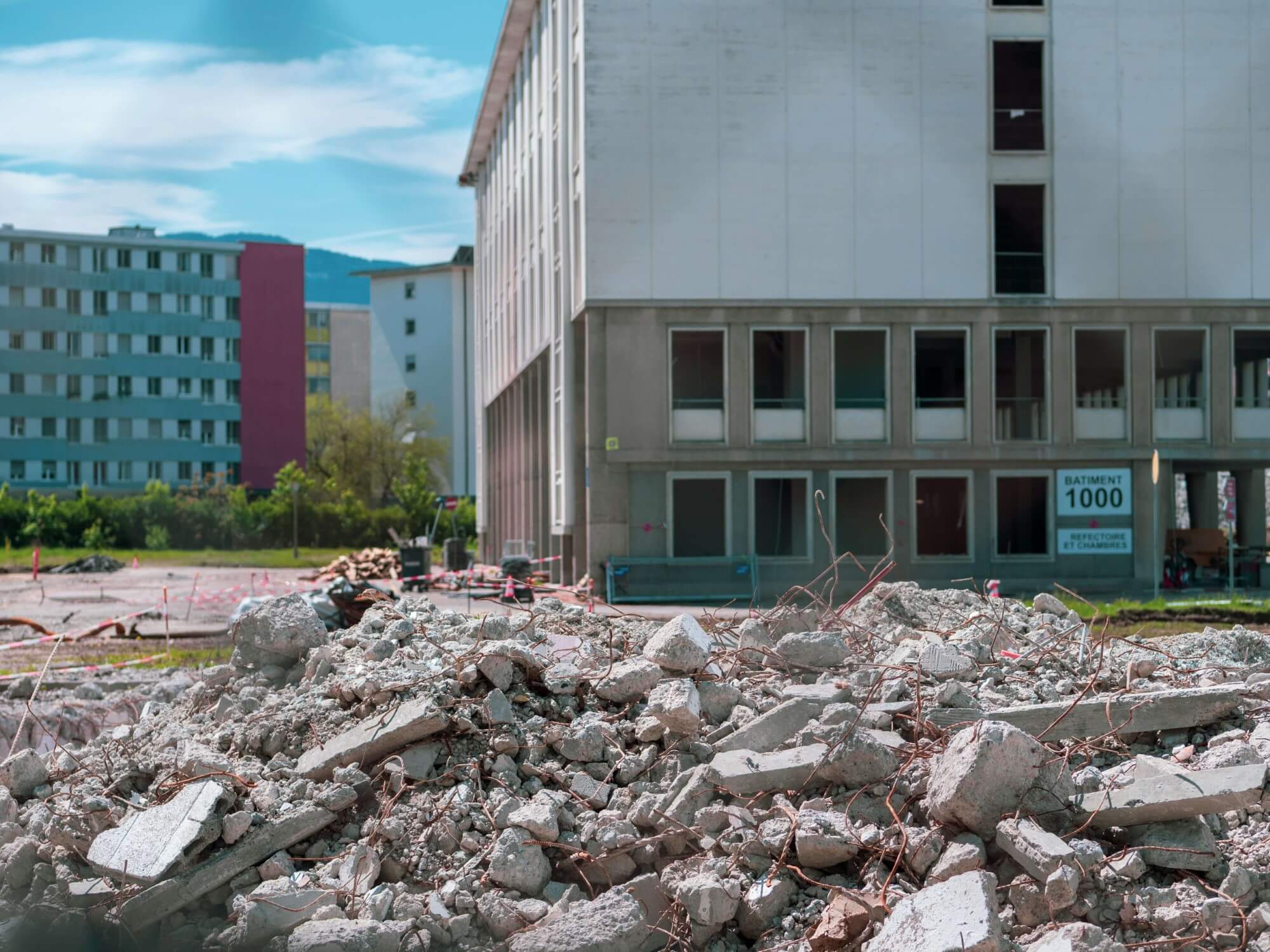 Gestion des déchets de chantier